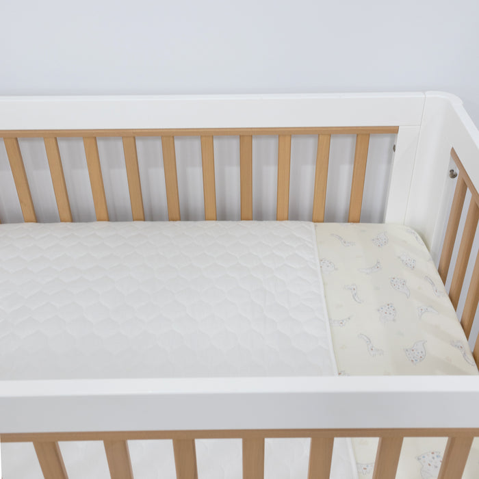 Breathe Easy® Waterproof Sheet Protector - Cot / Toddler Bed - Bubba Blue Australia