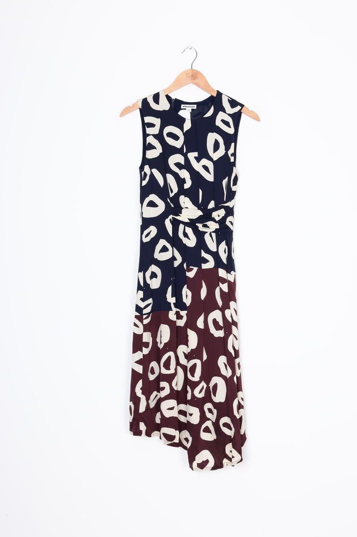 Whistles Womens Blue Dress Size 8