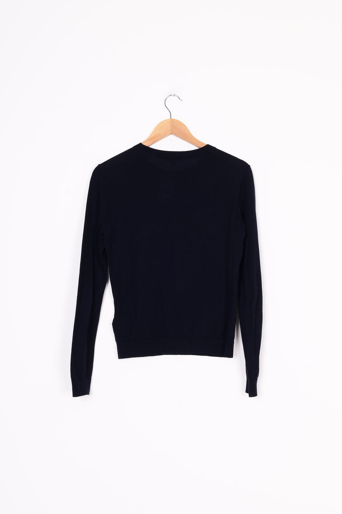 Whistles Womens Blue Jumper Size 8