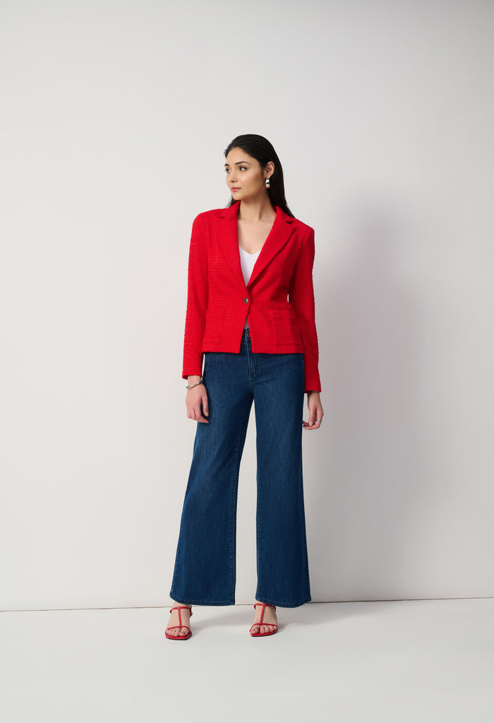 Wide-leg Stretch Jeans