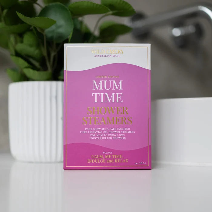 Wild Emery Mum Time Shower Steamer 4 pack