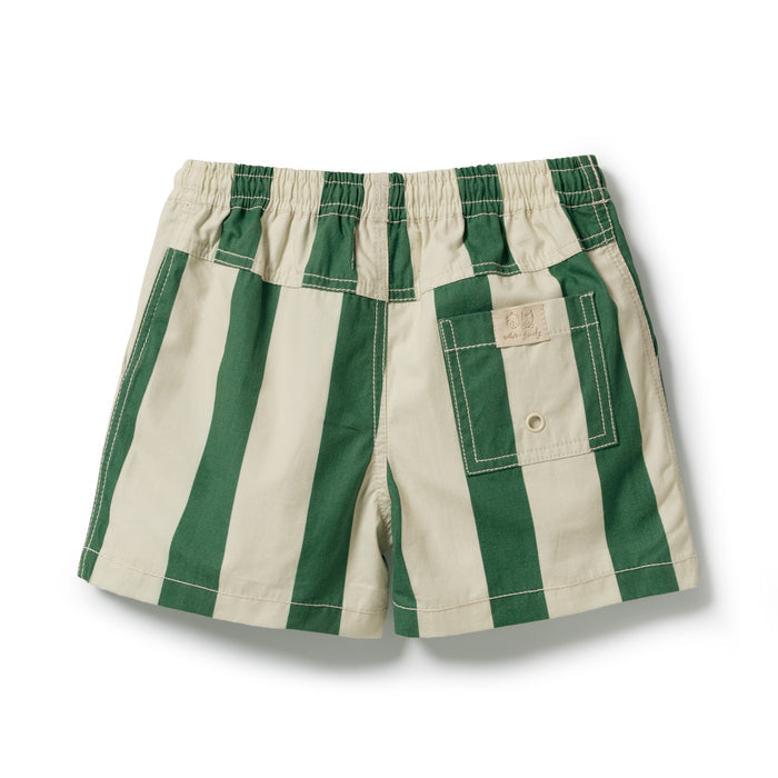 Wilson & Frenchy Board Shorts - Lagoon Stripe
