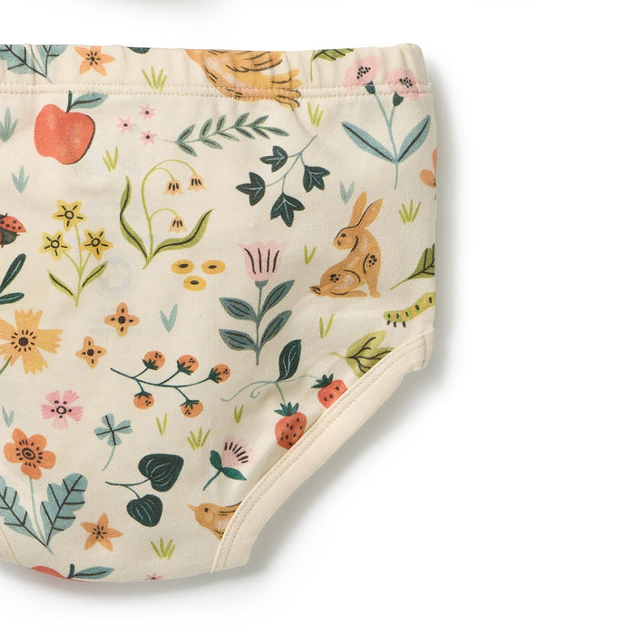 Wilson & Frenchy Dress & Bloomer Set - Summer Garden