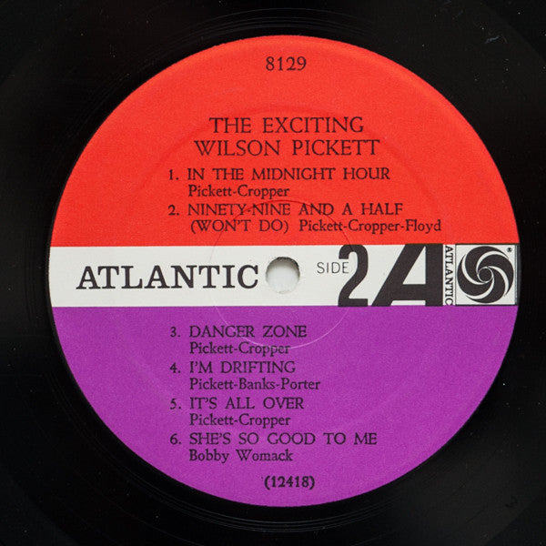 Wilson Pickett - The Exciting Wilson Pickett (LP) [US] 1st (Very Good Plus (VG+))