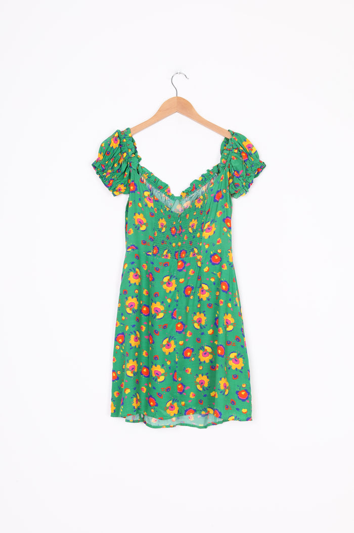 With Jean Womens Green Dress Size M