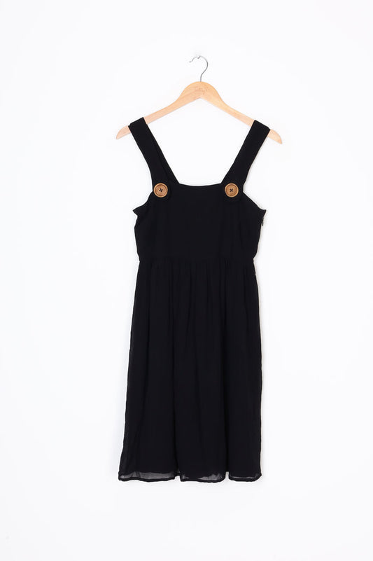 World (NZ made) Womens Black Dress Size S