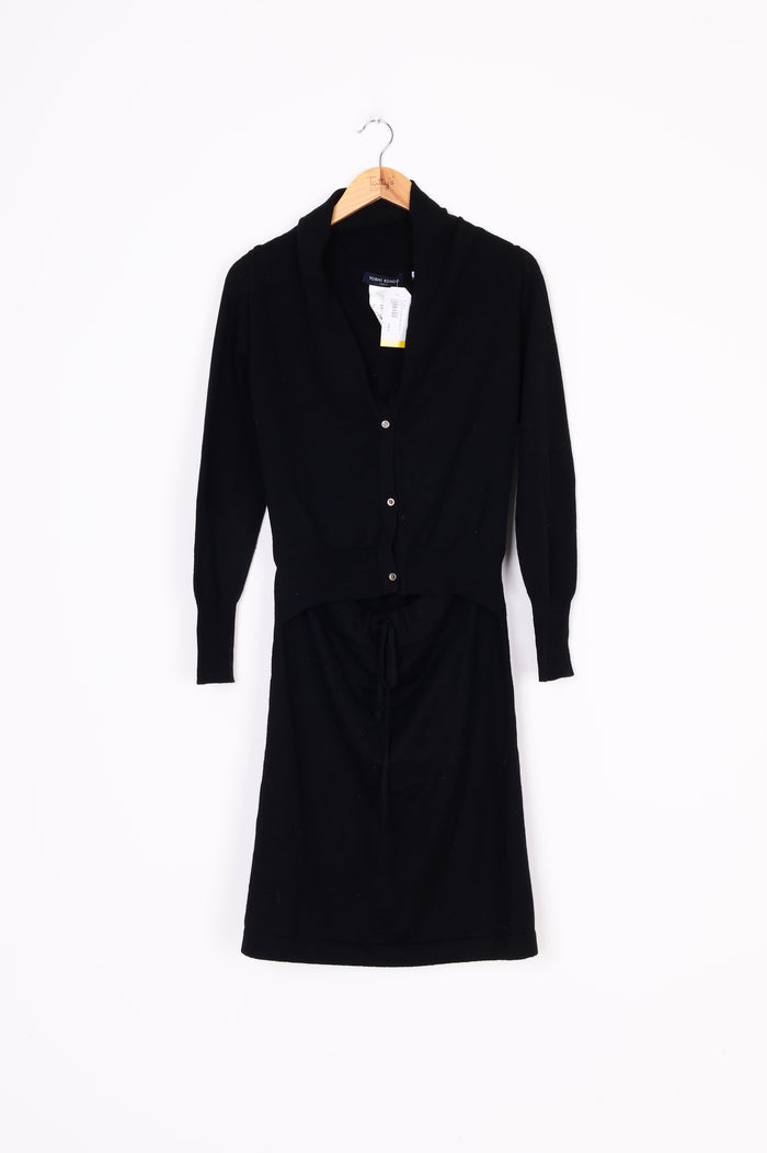 Yoshi Kondo Womens Black Dress Size M