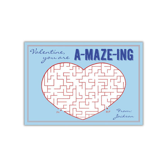 You're aMAZEing Valentine {blue}