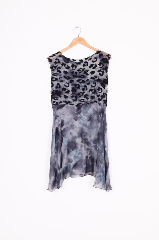 Zambesi Womens Grey Dress Size 14