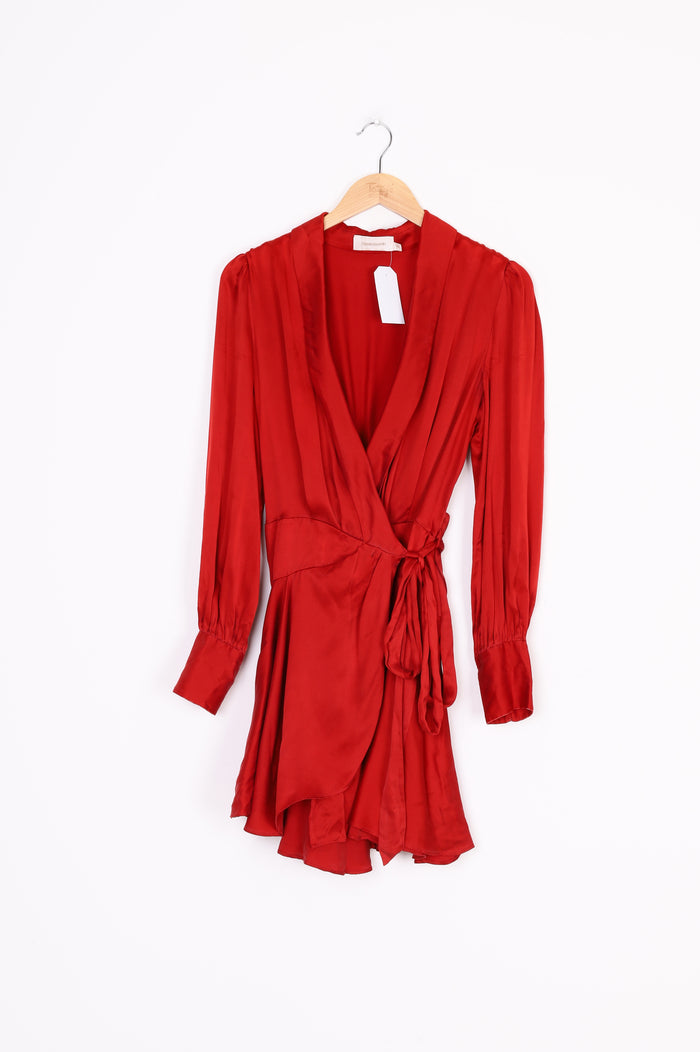 Zimmermann Womens Red Dress Size 2