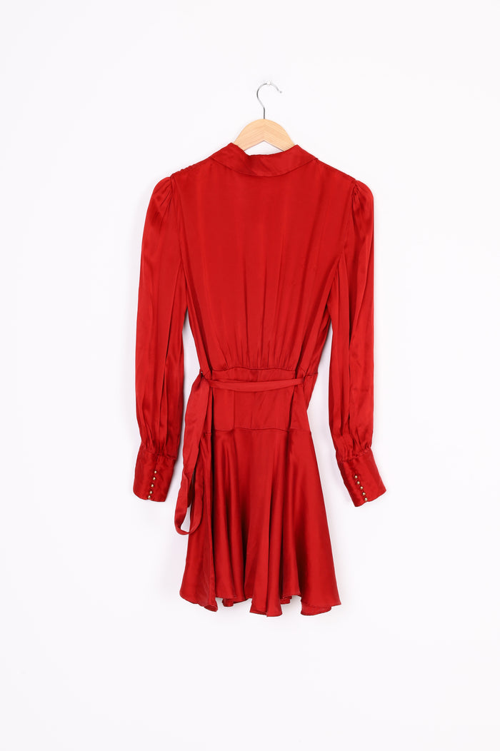 Zimmermann Womens Red Dress Size 2