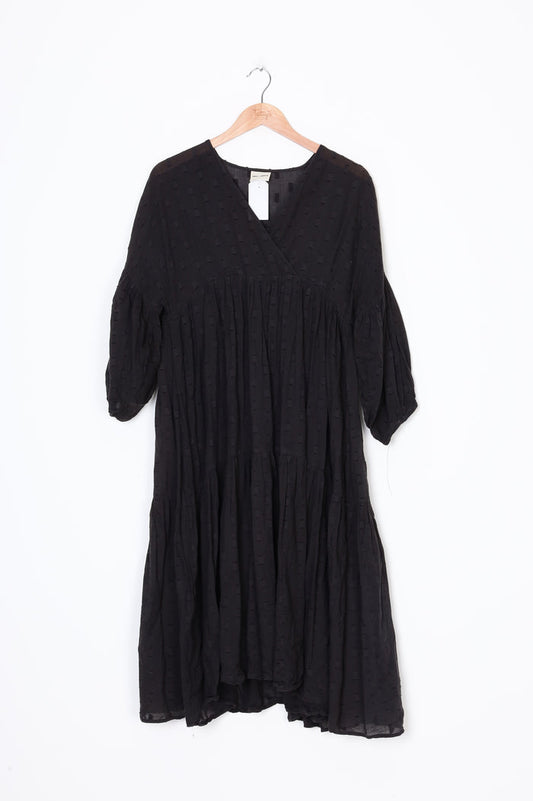 Zulu & Zephyr Womens Black Dress Size 8
